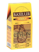 Чай черный Basilur The Island of Tea Ceylon GOLD, 100г