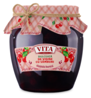 Варенье вишневое с косточками Vita 314 мл