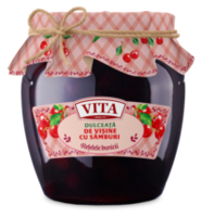 Dulceata de Visina cu simburi Vita 580 ml