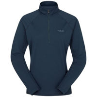 Одежда для спорта Rab Tricou dame Sonic LS Zip Tempest Blue 14 (QBL-04-TMB-14)