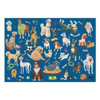 Пазл Dodo 300627 Puzzle Zilele cățeilor, seria Doggy Days, 100el