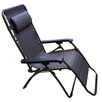 Mobilier pentru grădină Promstore 01453 Кресло-шезлонг раскладное 113X95X67cm, с подголовником