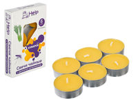 Lumanari impotriva tantari Help 6buc, citronella, outdoor