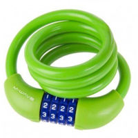 Аксессуар для велосипеда M-Wave Sistem antifurt bicicleta DS 12.10 S spiral cable lock green