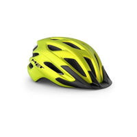Защитный шлем Met-Bluegrass Crossover Matt Lime yellow metallic XL