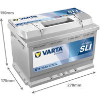 Автомобильный аккумулятор Varta 74AH 680A(EN) клемы 0 (278x175x190) S4 008 (574012068K262)