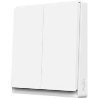 Întrerupător electric Aqara QBKG41LM E1 - 2 клавиши (с нулём) круглый подрозетник