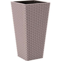 Цветочный горшок Form Plastic 3910-051 Rattana Slim 75 cm, mocha