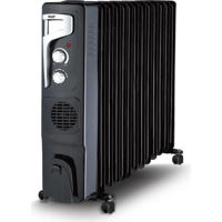 Обогреватель масляный Raf R.1329B, 2900W, Black