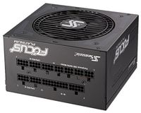 Power Supply ATX 650W Seasonic Focus Plus 650 80+ Platinum, Full Modular, Fanless until 30 % load