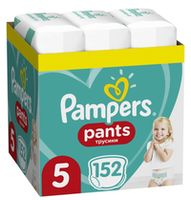 Подгузники-трусики Pampers Pants 5 BOX (12-17 kg) 152 шт