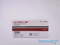 Alziben 400 comp. masticab. 400 mg  N1x10x1