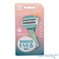 Dorco Eve 6 mini Sistema de ras 6 lame N1 femei