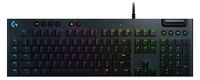 Gaming Keyboard Logitech G815, Mechanical, Ultra thin, GL Tactile, RGB, G-Keys, Media control , USB