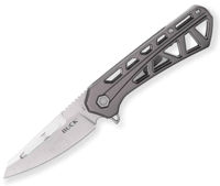 Нож походный Buck 1 0811GYS-B TRACE,FOLDER,LARGE,GRAY