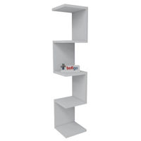 Офисный стеллаж Nex Home Зигзаг, 23x23x111 см, Белый (15-12-01)