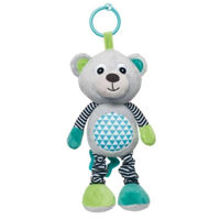 Игрушка-подвеска Canpol 68/053 grey музыкальная игрушка Мишки серая