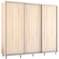 Шкаф Mobildor-Lux Aron uși glisante din PAL (250x60x200H cm) Sonoma