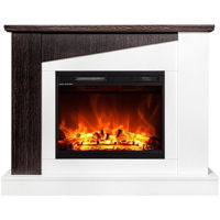 Șemineu electric ArtFlame Gaspar & Lorance, 900x1150x270 mm, Alb