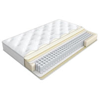 Saltea ortopedică SaltConfort Pocket+Latex 140x190 H=25cm 100kg/persoană