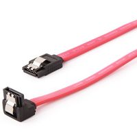 Cable Serial ATA III   50 cm data, 90 degree connector, metal clips, Cablexpert CC-SATAM-DATA90