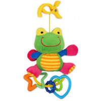 Jucărie cu pandantiv Baby Mix EF-TE-9687 F Лягушка