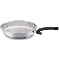 Сковорода Fissler 2110124100 Crispy Steelux Comfort (ind) 24cm