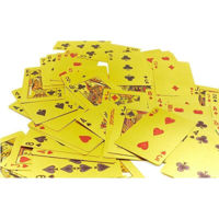 Настольная игра miscellaneous 3832 Carti de joc IG-4567/4566 Gold EURO/DOLLAR (54 buc., 0,28 mm)
