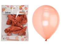 Set baloane 10buc, D30cm, sidef roz