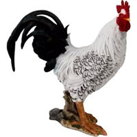 Садовая фигура Figuren Discounter 8730W/41 Cocoș alb