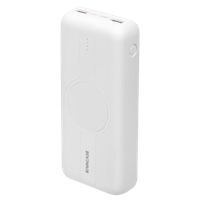 Wireless Power Bank Rivacase 20000 mAh QC 3.0/PD, VA2602, White