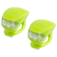 Аксессуар для велосипеда M-Wave Cobra IV battery flashing light set green