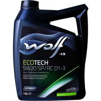 Масло Wolf 5W20 ECOTECH D1-3 5L