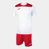 Форма футбольная (футболка + шорты) S Joma Phoenix II white / red (11320)