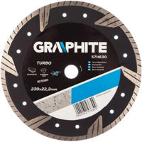 Набор головок, бит, насадок Graphite 57H630 Disc diamant Turbo 230x22.2mm