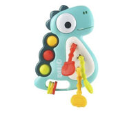 Jucărie Roxy Kids RMON-004-B Игрушка-тянучка BUSY DINO, голубая