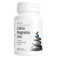 SBA Calciu Magneziu Zinc comp. N40 (Alevia)