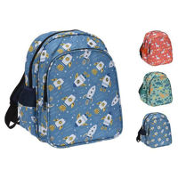 Rucsac pentru copii Holland 49723 27x19x32cm Динозавр,единорог,космос, полиэс