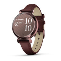Ceas inteligent Garmin Lily® 2 Classic, Dark Bronze with Mulberry Leather Band (010-02839-03)