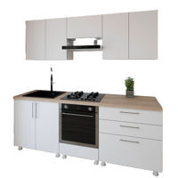 Мебель для кухни Smartex (30139) K4 220сm Alb