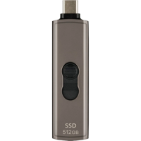 .512GB  Transcend Portable SSD ESD330C Brown, USB-C 3.1 10Gbps, Metallic Capless/Slider (64.1x19.7x9