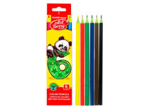 Set de creioane colorate 6buc ErichKrause ArtBerry Wood Free