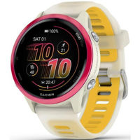 Смарт часы Garmin Forerunner 570 42mm, Bone/Raspberry/Mango (010-02970-02)