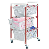 Этажерка Artex 13.20.03 Etajera cu roti 3 rafturi color