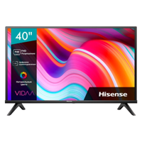 40" LED SMART TV Hisense 40A4K, 1920x1080 FHD, VIDAA OS, Black