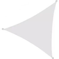 Навес Profmet 391036 Тент треугольный, 3,6 x 3,6 x 3,6 м, 130 г/м², белый, HDPE