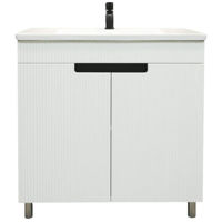 Шкаф под умывальник Bayro Positano Duo под умыв. Argo 800 белый мат