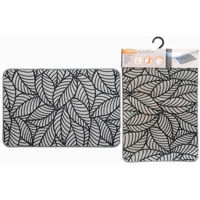 Коврик для ванной Luance 55862 Covoras antiderapant 40x60cm Jungle gri poliester