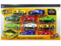 Набор машинок-моделей "Racing car" 10 шт,1:64, металл