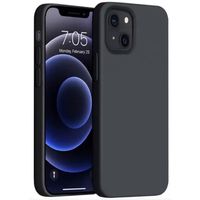 Husă pentru smartphone Helmet iPhone 13 Mini, Black Liquid Silicone